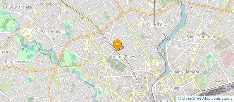localisation de l'entreprise SCI SAINT PASQUIER  NANTES