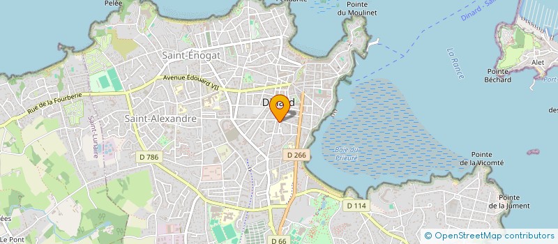 localisation de l'entreprise SCI SAINT PATRICK  DINARD