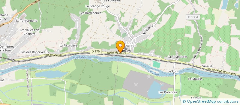 localisation de l'entreprise SCI SAINT-PATRICK à MONTRICHARD-VAL-DE-CHER