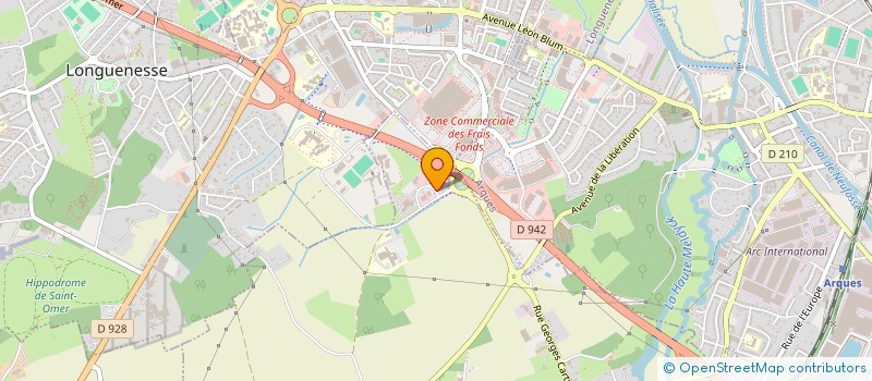 localisation de l'entreprise SCI SAINT PATRICK  BLENDECQUES