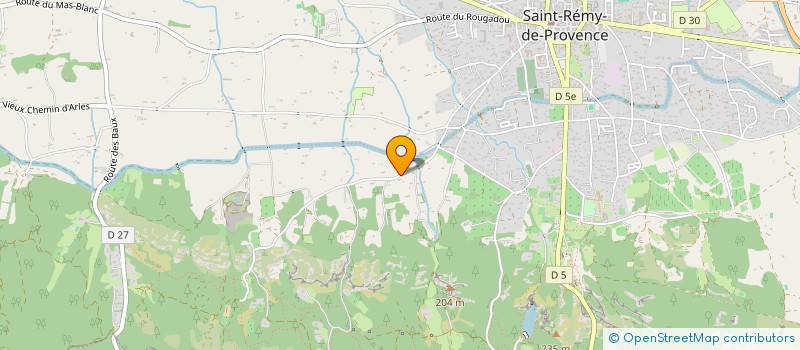 localisation de l'entreprise SCI SAINT PAUL à ST REMY DE PROVENCE