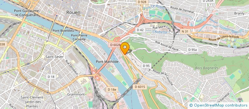 localisation de l'entreprise SCI SAINT PAUL  ROUEN