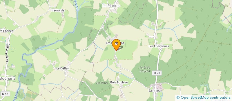 localisation de l'entreprise SCI SAINT PAUL  SENS-SUR-SEILLE