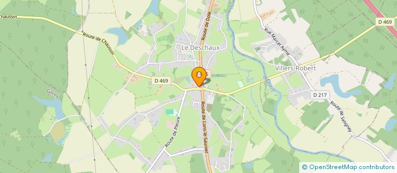 localisation de l'entreprise SCI SAINT PAUL  LE DESCHAUX