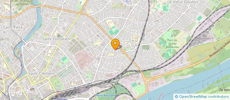localisation de l'entreprise SCI SAINT PAUL à NANTES