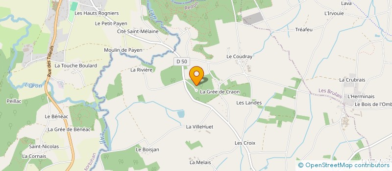 localisation de l'entreprise SCI SAINT PAUL  COMBLESSAC