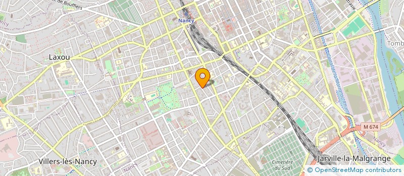 localisation de l'entreprise SCI SAINT PEREGRIN  NANCY