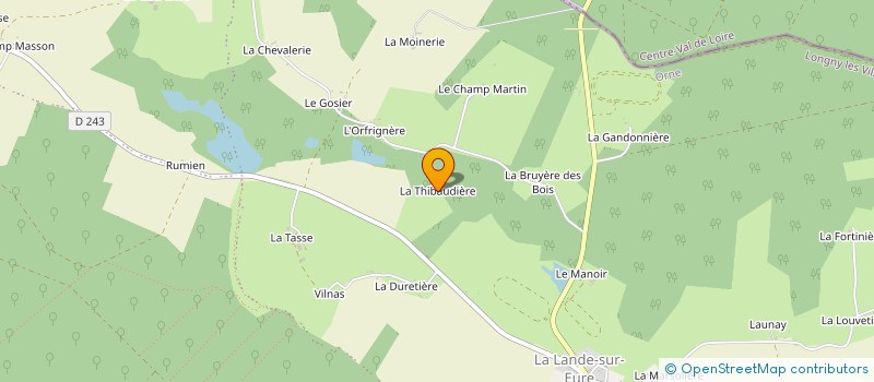 localisation de l'entreprise SCI SAINT-PIERRE à LONGNY LES VILLAGES
