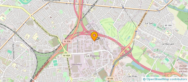 localisation de l'entreprise SCI SAINT PIERRE  WASQUEHAL