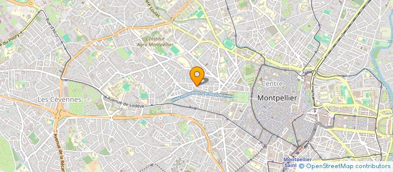 localisation de l'entreprise SCI SAINT PIERRE à MONTPELLIER