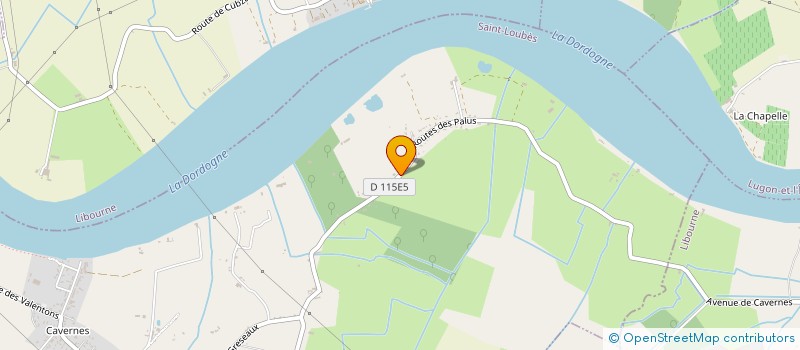 localisation de l'entreprise SCI SAINT PIERRE  SAINT-LOUBES