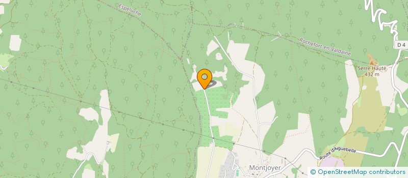 localisation de l'entreprise SCI SAINT PIERRE  MONTJOYER