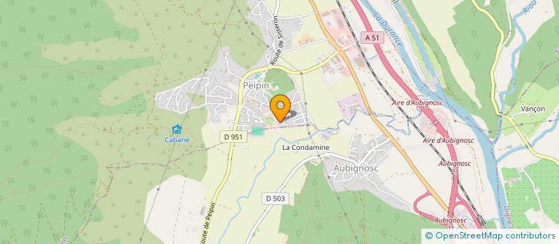 localisation de l'entreprise SCI SAINT PIERRE à PEIPIN