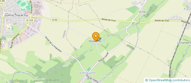 localisation de l'entreprise SCI SAINT PIERRE  LA HOGUETTE