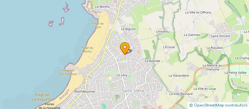 localisation de l'entreprise SCI SAINT PIERRE  SAINT-MALO