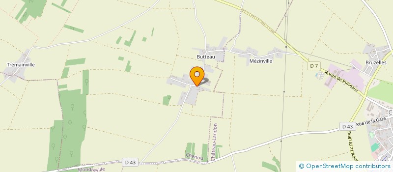 localisation de l'entreprise SCI SAINT PIERRE  CHENOU