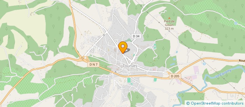 localisation de l'entreprise SCI SAINT PIERRE à TOURVES