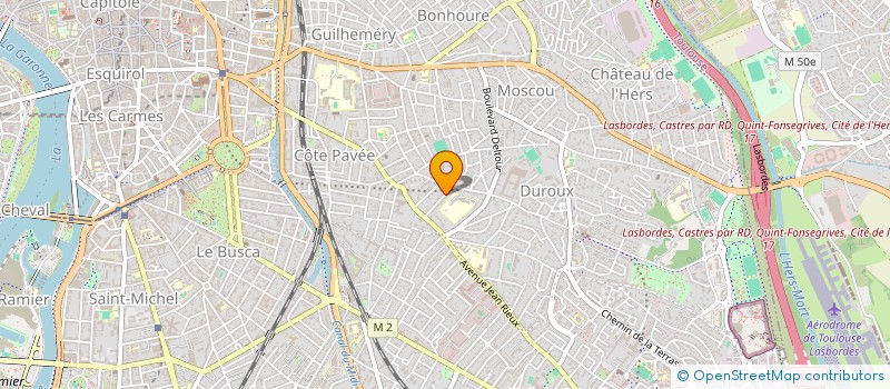 localisation de l'entreprise SCI SAINT PIERRE à TOULOUSE