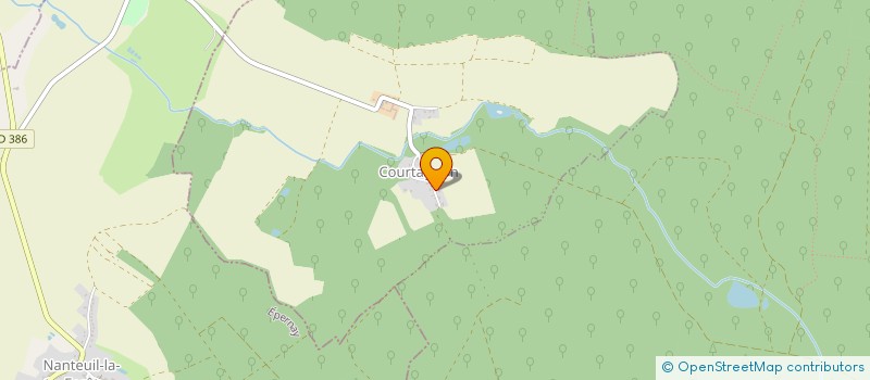 localisation de l'entreprise SCI SAINT PIERRE  COURTAGNON