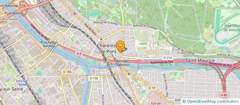 localisation de l'entreprise SCI SAINT PRIX  CHARENTON-LE-PONT