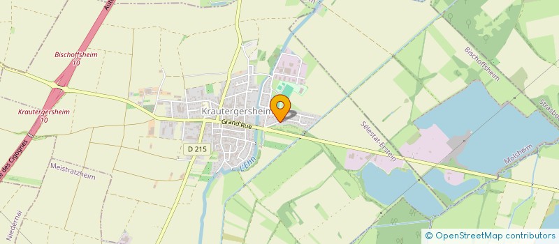 localisation de l'entreprise SCI SAINT QUENTIN  KRAUTERGERSHEIM