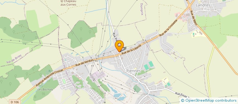 localisation de l'entreprise SCI SAINT QUENTIN  PIENNES