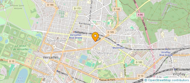 localisation de l'entreprise SCI SAINT QUIJEAU à VERSAILLES