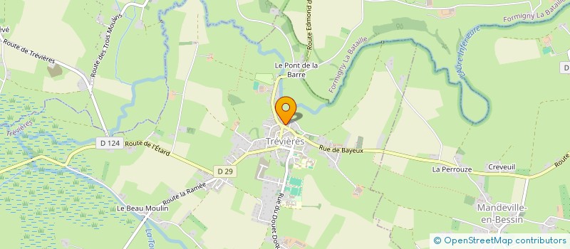 localisation de l'entreprise SCI SAINT REMI  TREVIERES