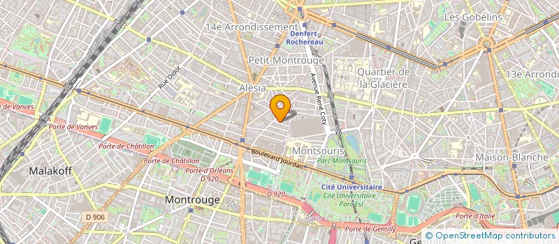 localisation de l'entreprise SCI SAINT REMY  PARIS