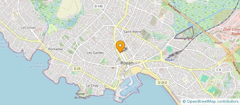 localisation de l'entreprise SCI SAINT REMY  ROYAN