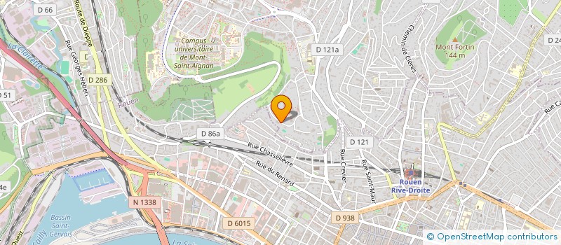 localisation de l'entreprise SCI SAINT REMY  MONT-SAINT-AIGNAN