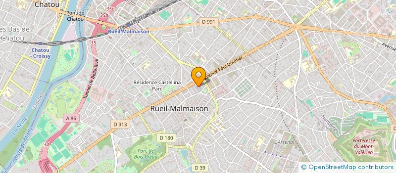 localisation de l'entreprise SCI SAINT RICHARD à RUEIL-MALMAISON