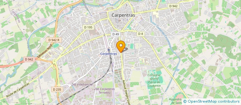 localisation de l'entreprise SCI SAINT ROC à CARPENTRAS