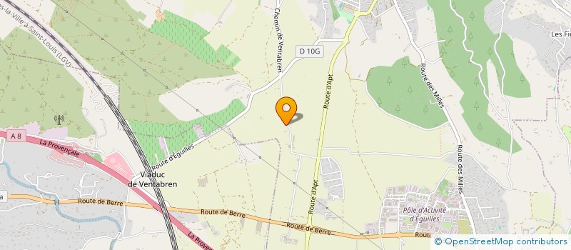 localisation de l'entreprise SCI SAINT ROCCO  EGUILLES