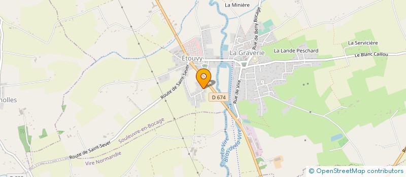 localisation de l'entreprise SCI SAINT ROCH à SOULEUVRE EN BOCAGE