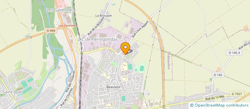 localisation de l'entreprise SCI SAINT ROCH à CHATEAUDUN
