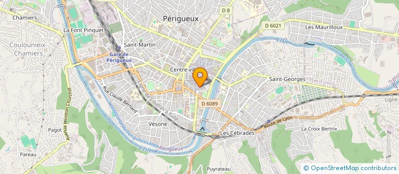 localisation de l'entreprise SCI SAINT ROCH à PERIGUEUX
