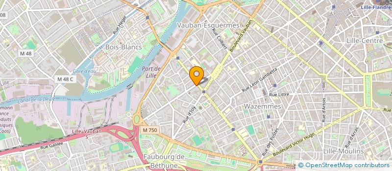 localisation de l'entreprise SCI SAINT ROCH à LILLE