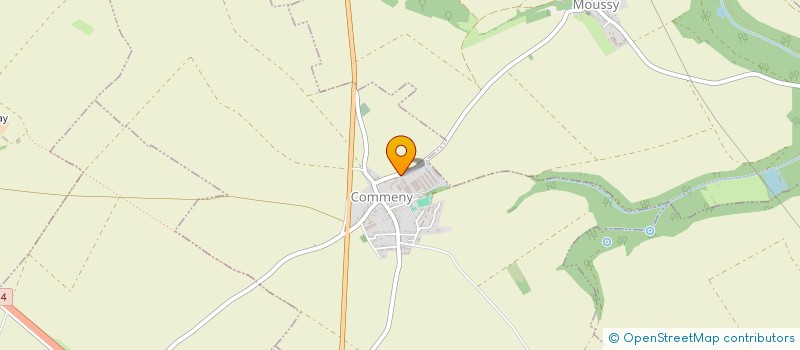 localisation de l'entreprise SCI SAINT ROCH  COMMENY