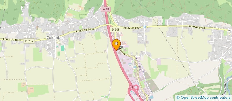 localisation de l'entreprise SCI SAINT ROCH  COLOMBE