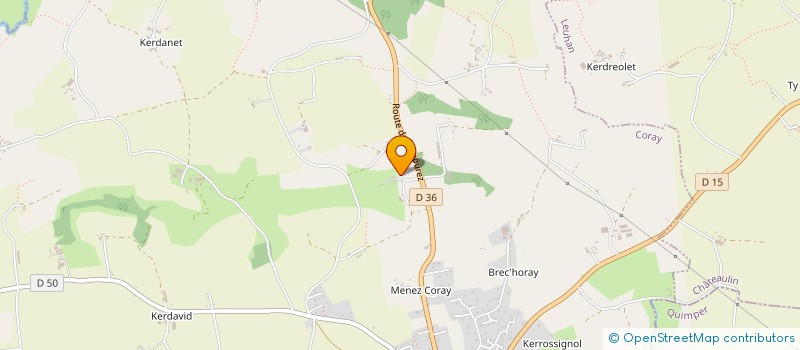 localisation de l'entreprise SCI SAINT ROCH  CORAY