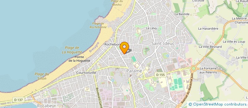localisation de l'entreprise SCI SAINT ROCH  SAINT-MALO