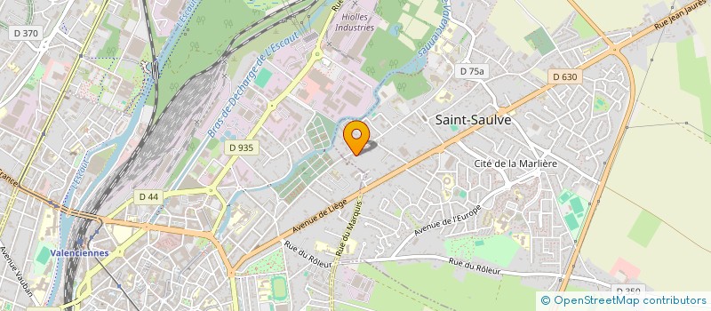 localisation de l'entreprise SCI SAINT-ROCH  SAINT-SAULVE