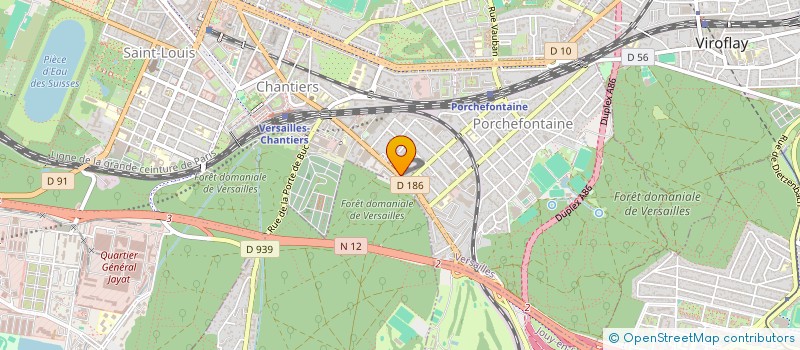 localisation de l'entreprise SCI SAINT ROCH à VERSAILLES