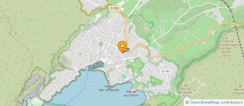 localisation de l'entreprise SCI SAINT ROCH ARAGON à CASSIS