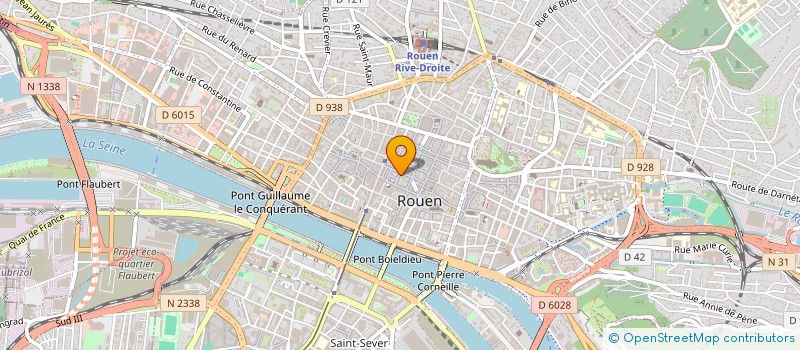 localisation de l'entreprise SCI SAINT ROMAIN à ROUEN