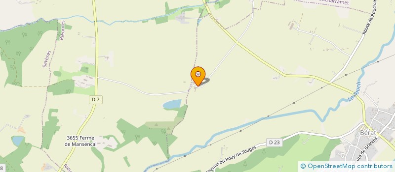 localisation de l'entreprise SCI SAINT ROQUES  BERAT