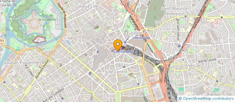 localisation de l'entreprise SCI SAINT RUTH à LILLE