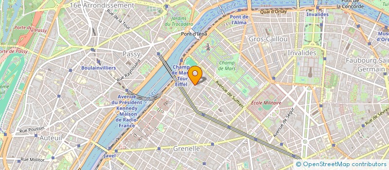 localisation de l'entreprise SCI SAINT SAENS  PARIS