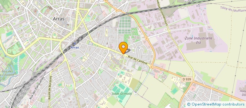 localisation de l'entreprise SCI SAINT SAUVEUR à ARRAS
